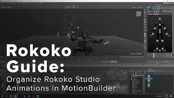 Rokoko Guide: Organize Rokoko Studio Animations in MotionBuilder