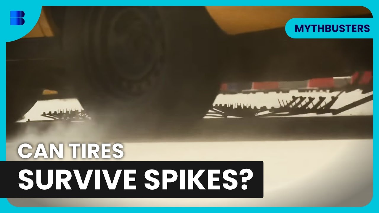 Spike Strips vs DIY Tire Tricks Physics Test
