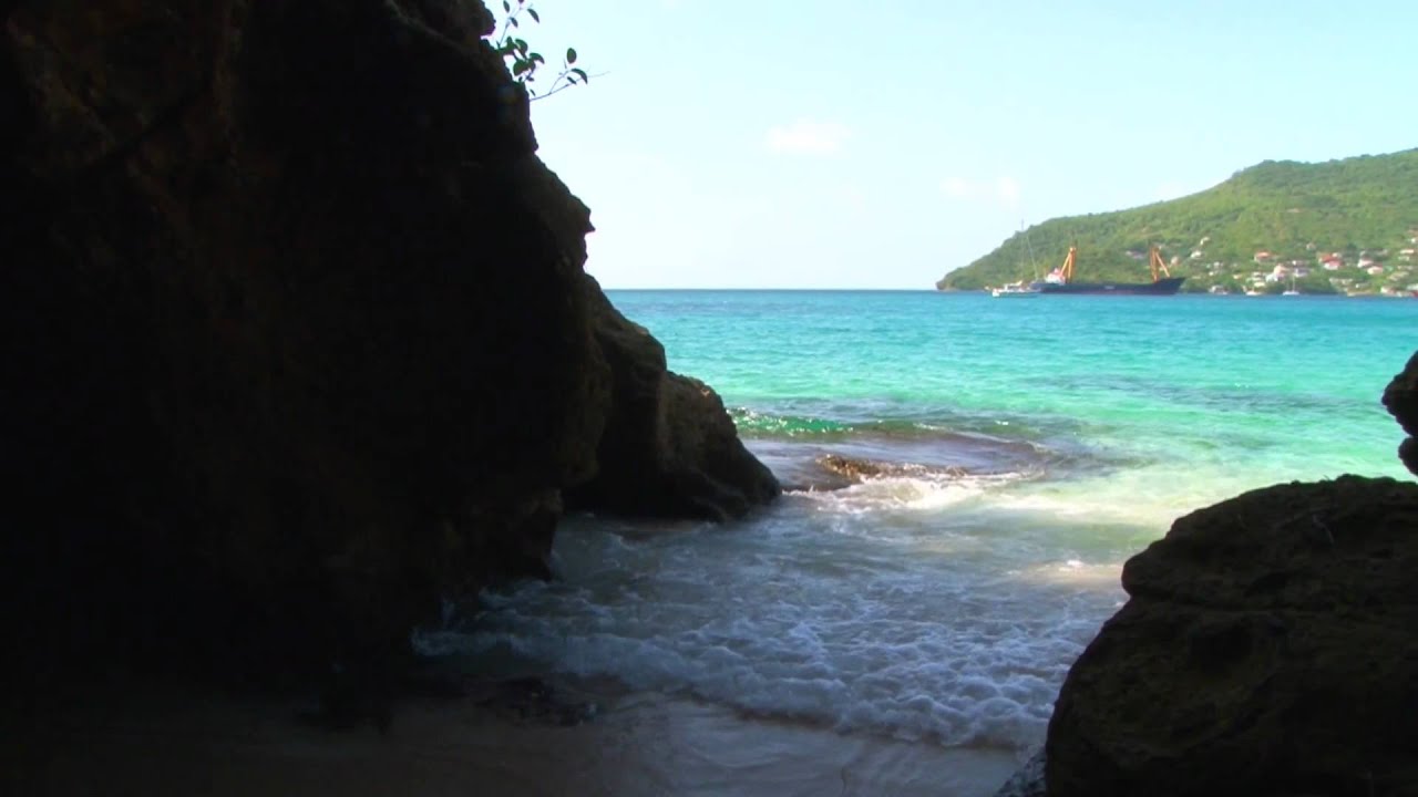 Caribbean Island Natural Arch Formation