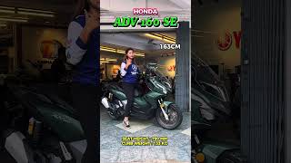 Honda Adv 160 Se Seat Height Test  darmamotor honda adv160 seatheight test fyp fyp