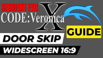 Resident Evil Code Veronica X - Door Skip & Widescreen Guide | The BEST Way To Play Dolphin GameCube