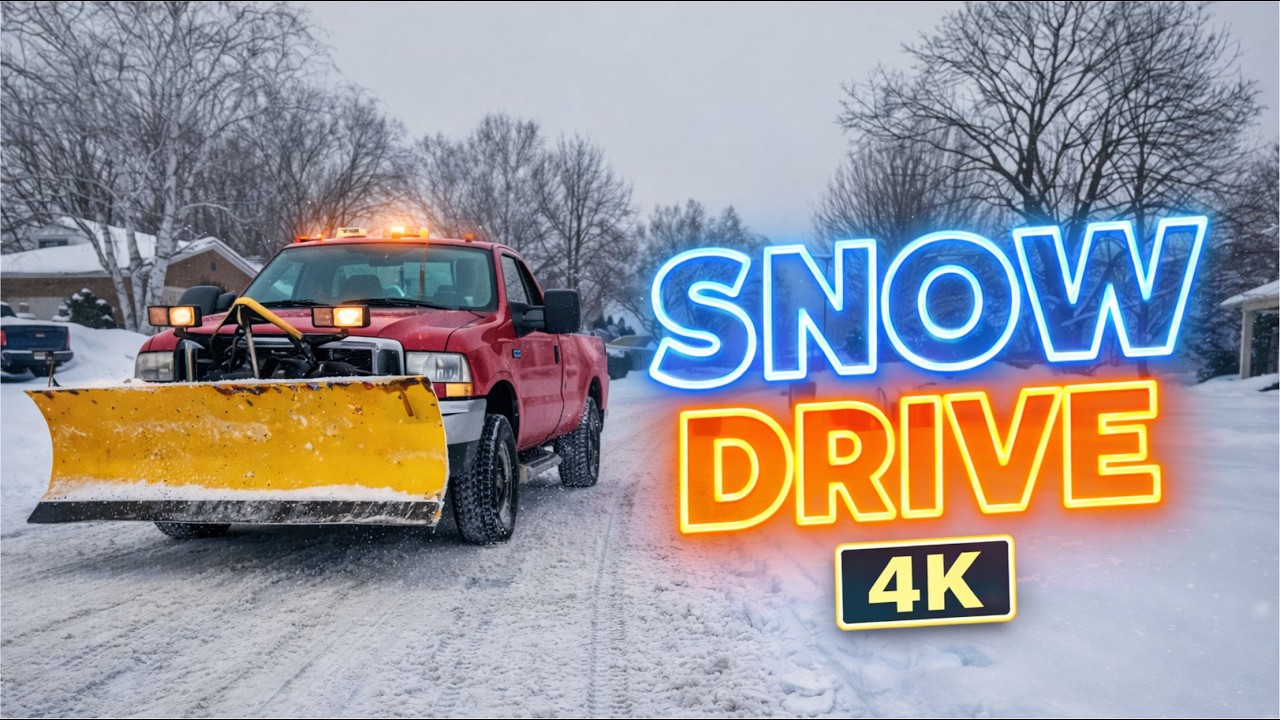 London On. Canada Today: Snow Drive 4K / February 2026