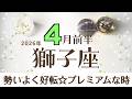 しし座さんへ♌️【4月前半】レアカード出現☆勢いよく進む!好転していくプレミアムな時♦︎諦めていた決まりやルールに変化♦︎トンボ→新たな方向への柔軟性♦︎大天使ラジエル→直感力/スピ☆アファ運気UP