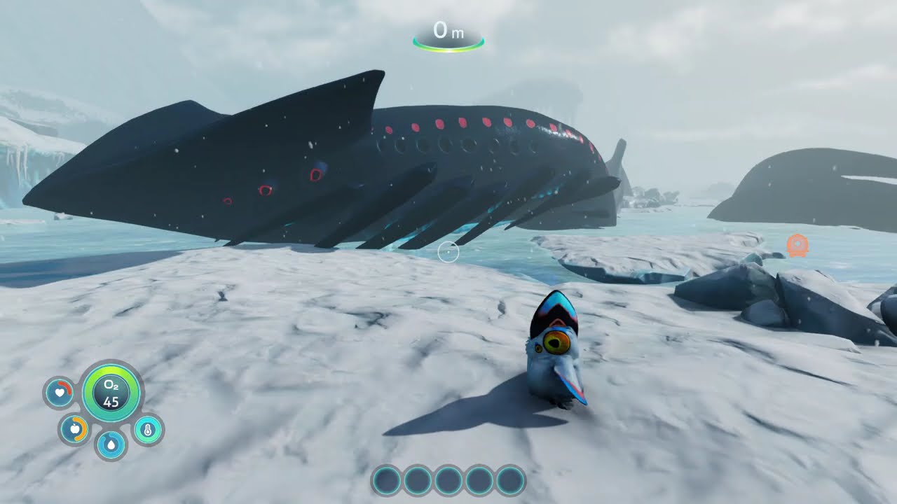 Subnautica Below Zero but with a 100 Shadow Leviathans
