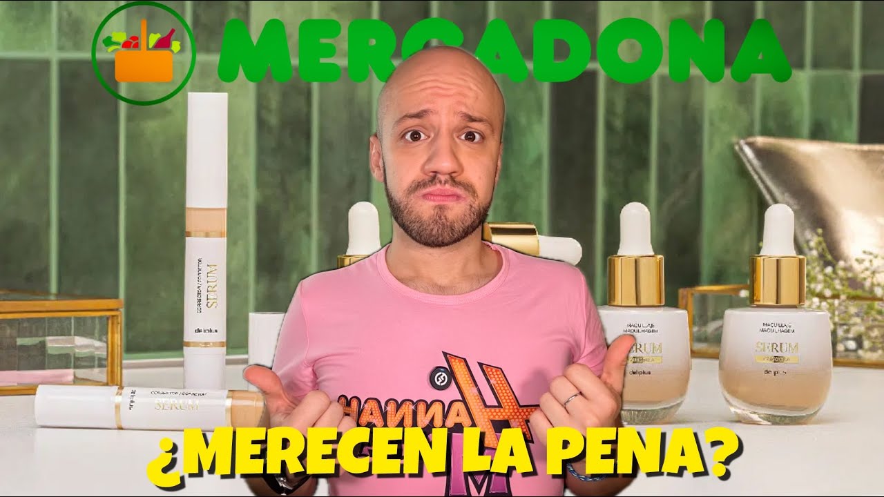 🚨NUEVAS BASES Y CORRECTORES SERUMS DE MERCADONA🚨 ¿Para pieles maduras? [Review completa]