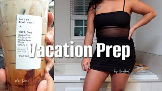 Vacation Prep Vlog | PLT Try-On Haul, New Starbucks Drink, Client Calls