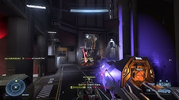 How to use the Cindershot in Halo Infinite A BEAUTIFUL EXAMPLE