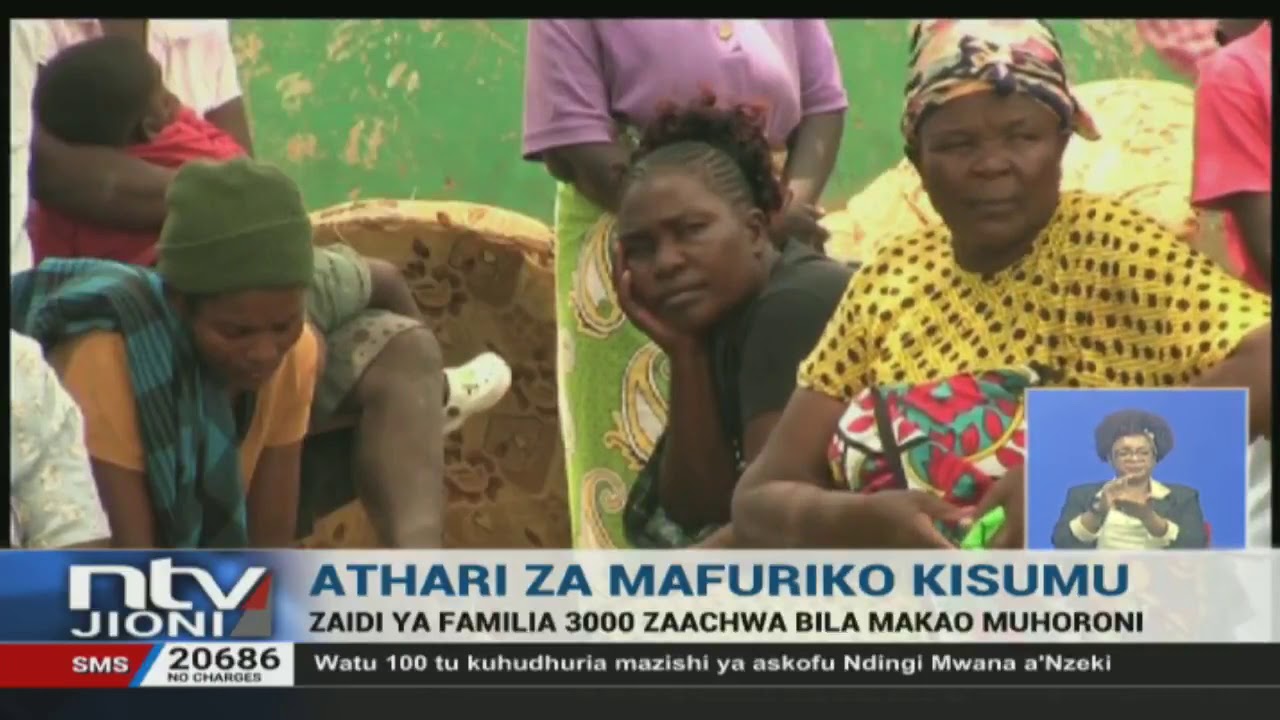  Zaidi ya familia 3,000 zaachwa bila makao kufuatia mafuriko Muhoroni, Nyando na Nyakach