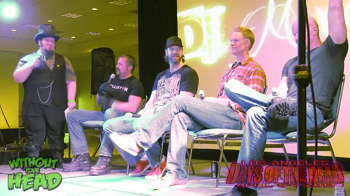 Men Behind the Mask Q&A Panel Kane Hodder, Derek M...