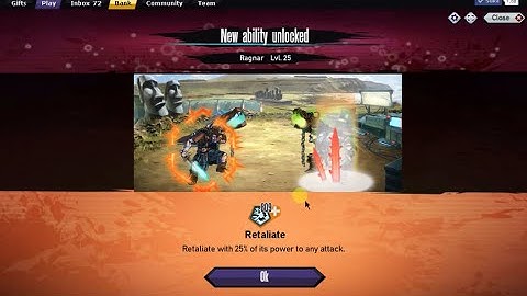 Ragnar Ability Level 1 - 25