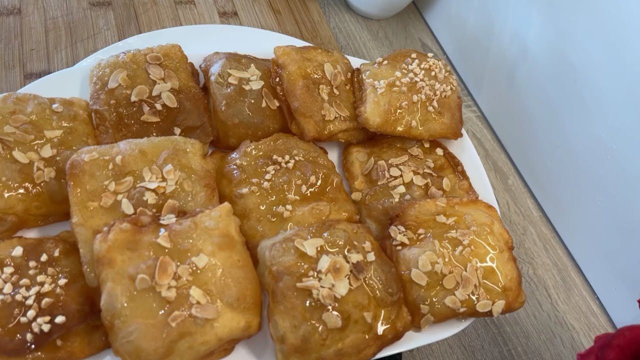 Rghaif au miel عسل رغيف