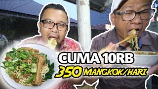 Murah Dan Laris Mie Ayam Ini Cuma 10rb Dan Sehari Jual 350 Mangkok Indonesian Street Food