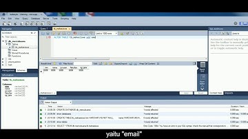 TUTORIAL DDL & DML MYSQL