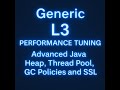Generic   L3   Performance Tuning   Advanced   Heap, Thread, GC and SSL