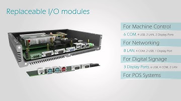 DFI EC200-BT Fanless Modular-Designed System Supports Intel Atom E3800-based Processor