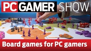 PC Gamer Show: Board games for PC gamers