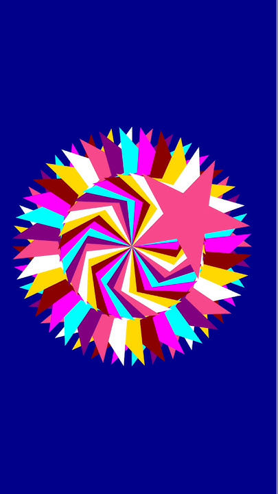 Star pattern from Python-turtle - YouTube