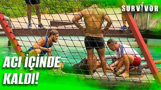 Murat Arkın, Parkurdaki Sakatlığıyla Herkesi Çok Korkuttu Survivor 2026 18. Hafta 1. 