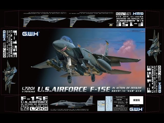 F-15E 1/72スケールモデル アメリカ空軍仕様 Amazon.com: Hasegawa 1:72 Scale F-15E Strike Eagle Model