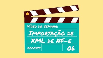 Como arquivar e importar XML de NF-e - ERP Eccosys