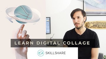 Skillshare class promo video: Digital collage: understanding style and making one