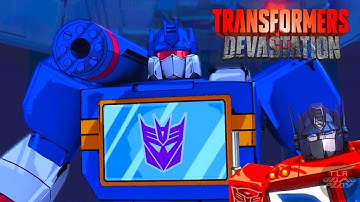 Transformers Devastation - BUMBLEBEE .VS. SOUNDWAVE - PART 4 GAMEPLAY