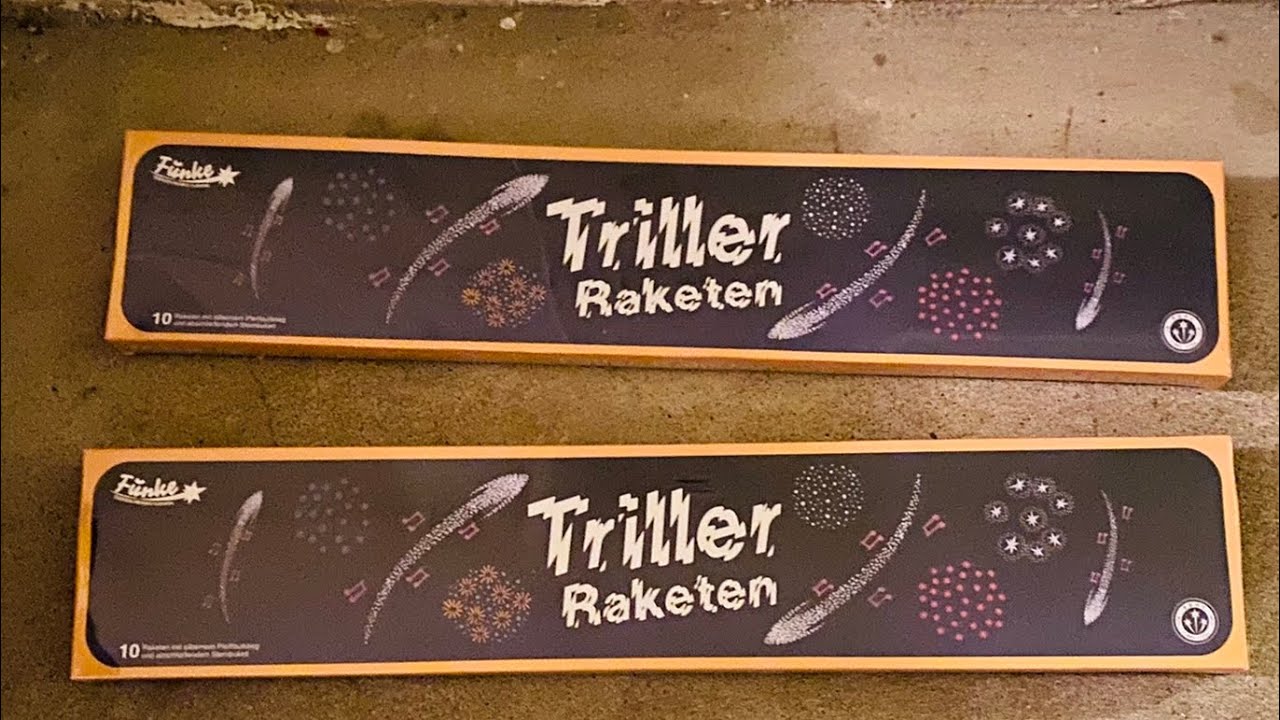 Funke Neuheit 2021 Triller Raketen 🚀 richtig geil 🤩 