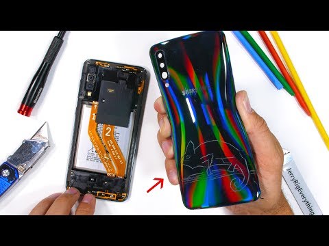 Galaxy A50 Teardown! - Did something crack inside?