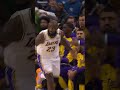 LeBron with a TOUGH Three