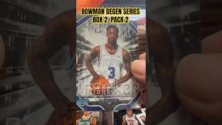 NO HIT WONDER 😆BOWMAN DEGEN SERIES #shorts #degen #bowman #topps #topps2026 #cardbreaks #nba #fyp