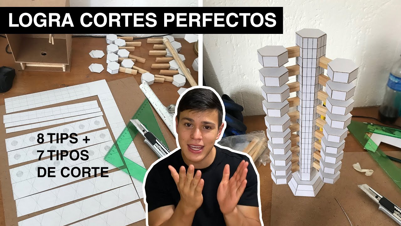 El secreto para lograr cortes perfectos en maquetas 📐