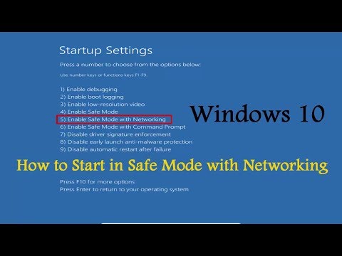 How to Boot Windows 10 in Safe Mode with Networking - HowTo Do