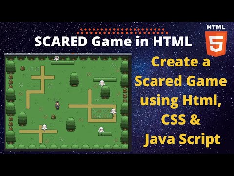 SCARED GAME- Design Scared game using HTML, CSS & Java script