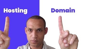 WHAT IS THE DIFFERENCE BETWEEN WEB HOSTING AND A DOMAIN?