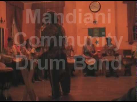 Mandiani Community Drum Band with Maitre Samsou.