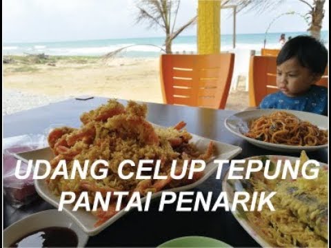 Udang Celup Tepung Tepi Pantai Penarik Terengganu Youtube