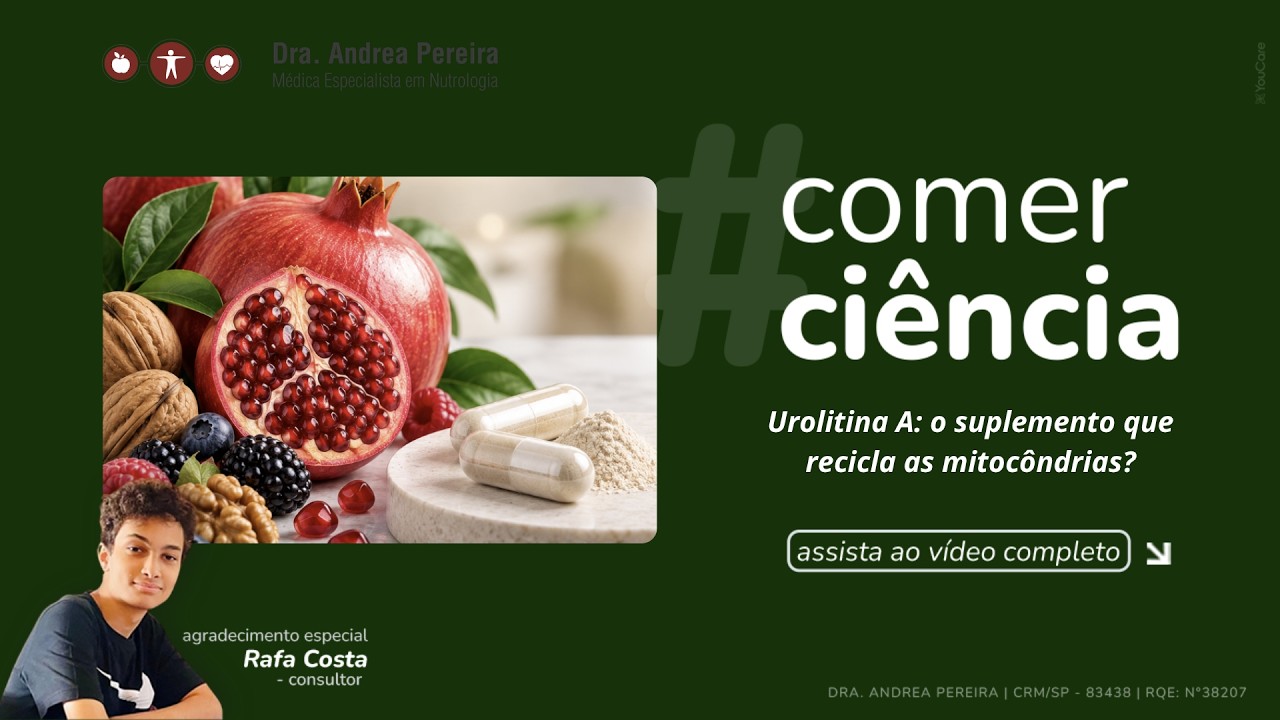 Urolitina A: o suplemento que recicla as mitocôndrias?