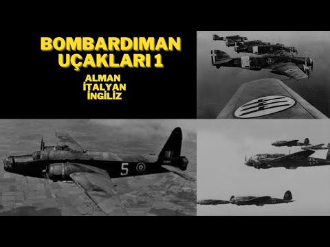 WW2 BOMBARDIMAN UÇAKLARI  1 (ALMAN,İTALYAN,İNGİLİZ)