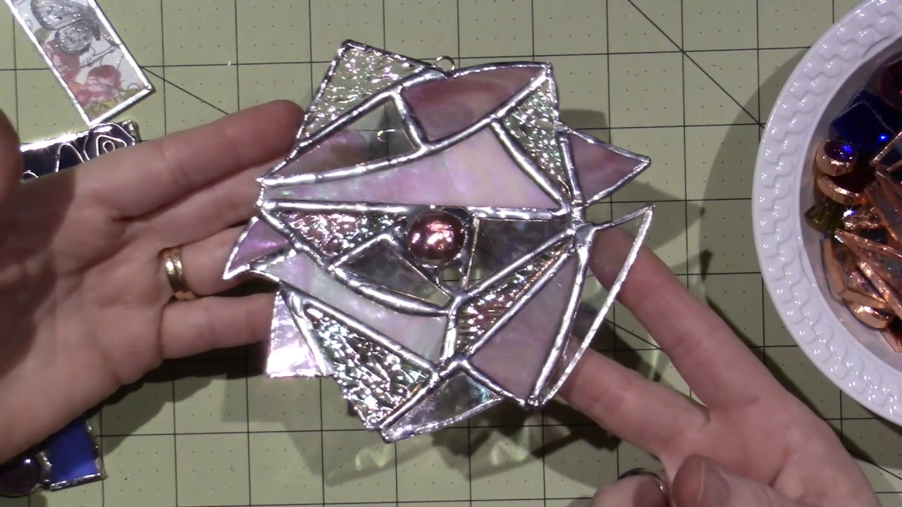 Soldered jewelry and stained glass share YouTube