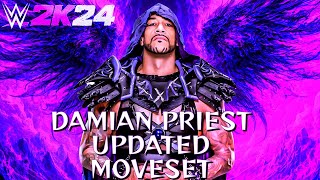WWE 2K24 | Damian Priest Updated Moveset