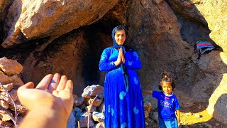 Incredible Shelter in a Magical Cave After Years of Homelessness