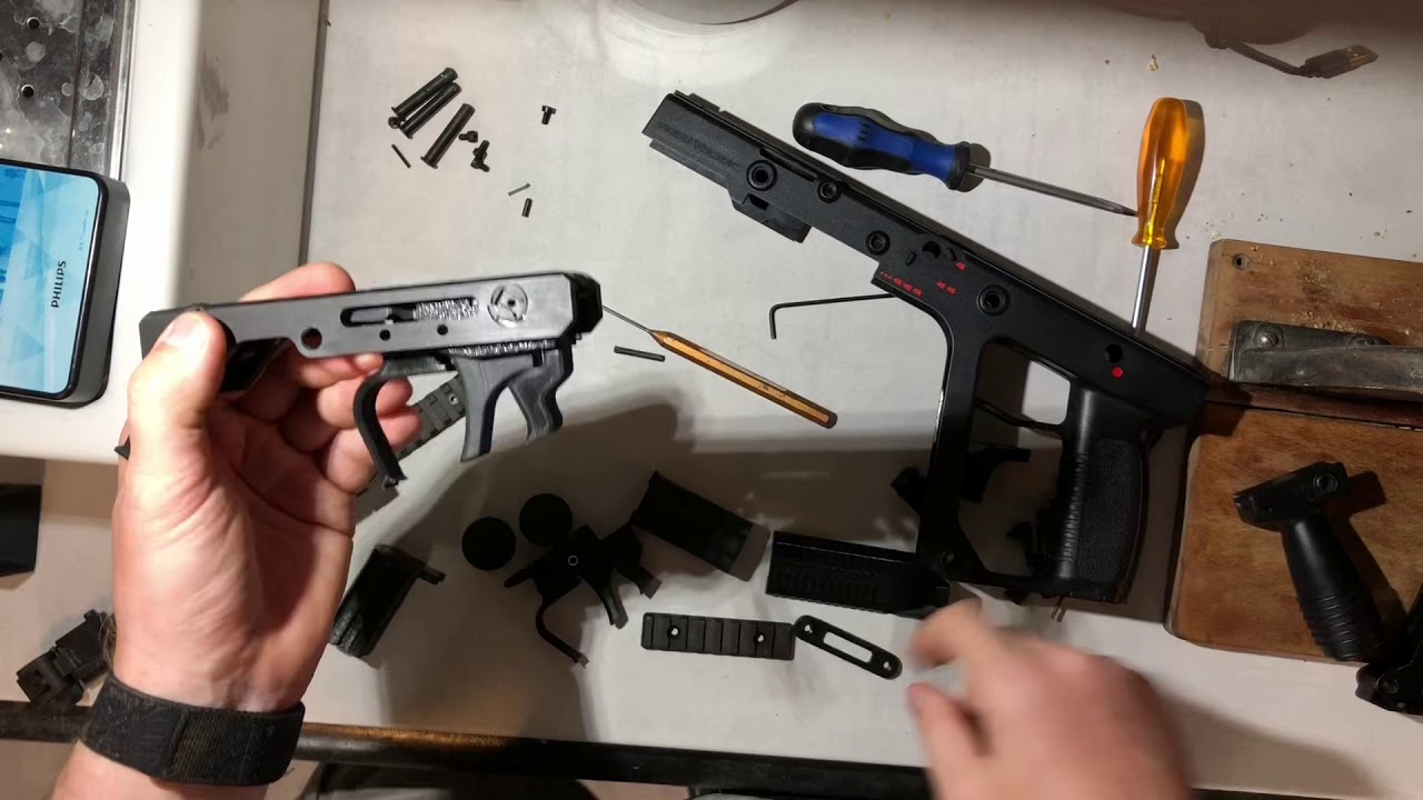 New KWA Kriss Vector parts and how the install the triggerunit.