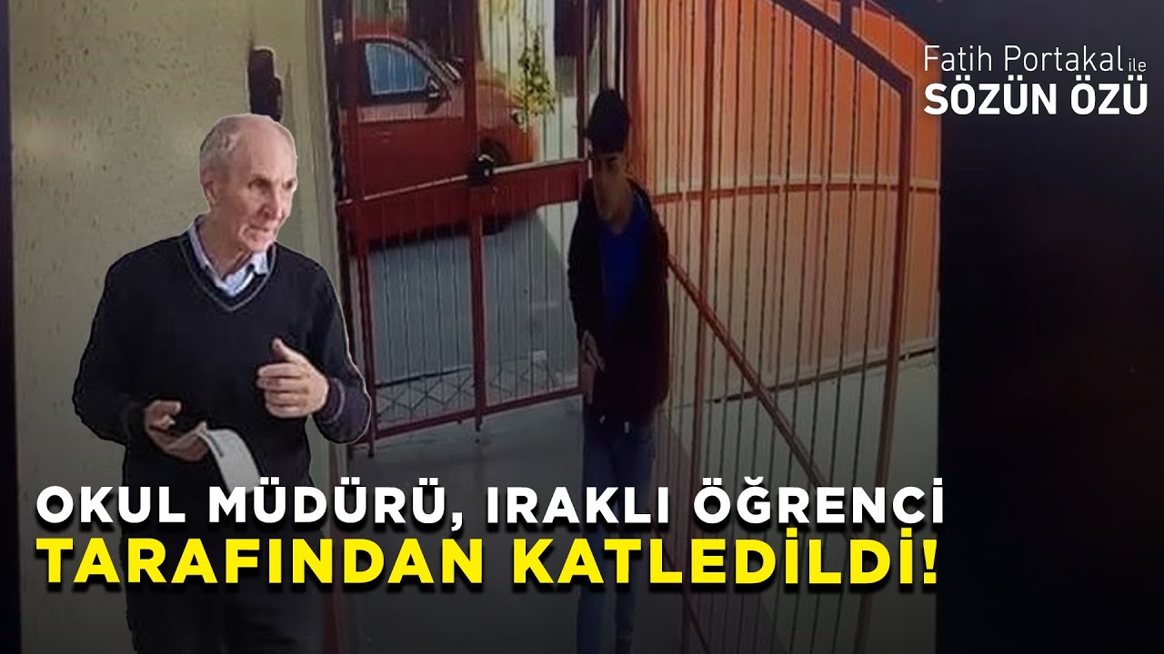 OKUL MÜDÜRÜ IRAKLI ÖĞRENCİ TARAFINDAN KATLEDİLDİ! SONRASI DAHA VAHİM!