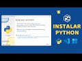 Instala Python Última Versión + Configura VS Code en Windows | Guía RÁPIDA + Curso de Python GRATIS