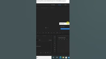 Upload .Mov file in Adobe Premiere #adobepremierepro