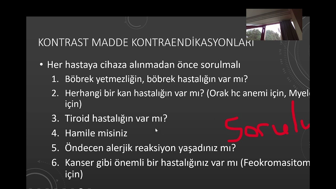 Görüntüleme Teknikleri BTMR 1 Radyolojik Kontrast Maddeler