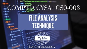 Hashing/File analysis - CompTIA CySA+ CS0-003 1.23