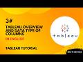 3# - Tableau Overview and Data Type of Column | Tableau Tutorial | Praveen Kumar