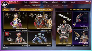 Apex Legends veiled collection event store heroic command bundle is back