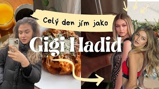 Celý den jím jako GIGI HADID | zvládla bych takto žít?